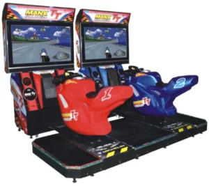 Coin Electronic Race Car Driving Hummer Game Machine
