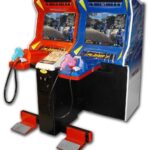 A school arcade game